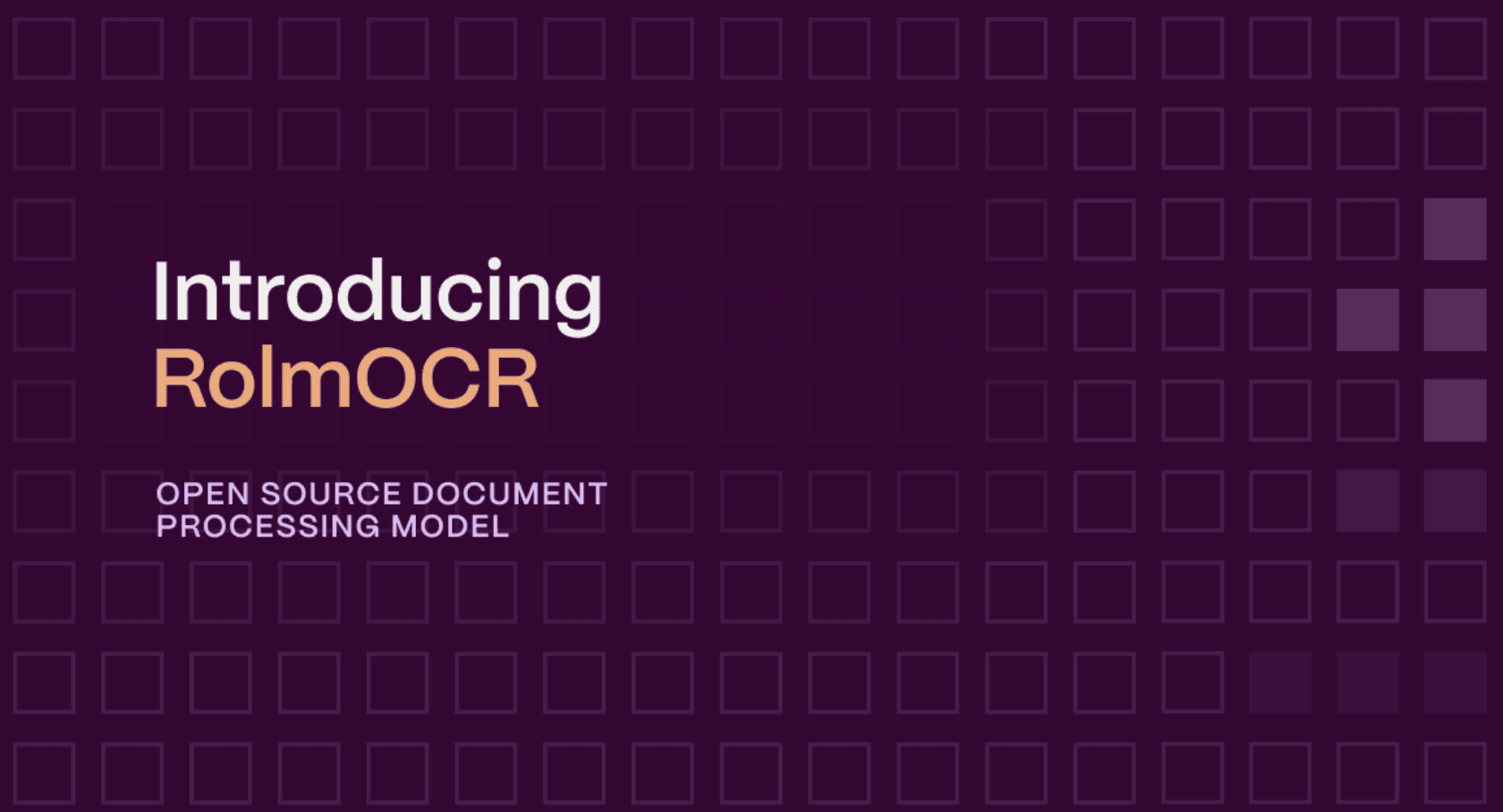 RolmOCR Introduction Banner