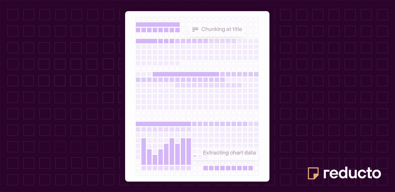 GIF of Reducto Processing Document